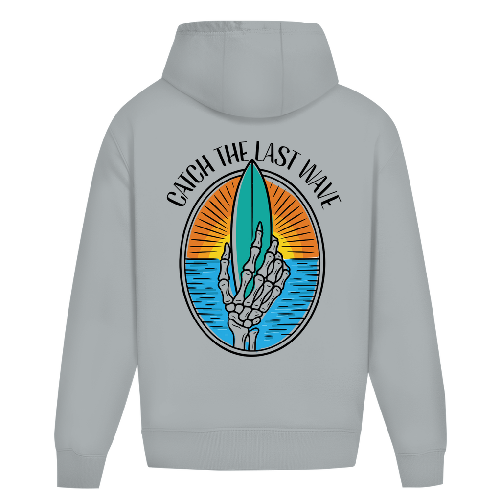 Oversize Hoodie Ohne Kordel "LAST WAVE"