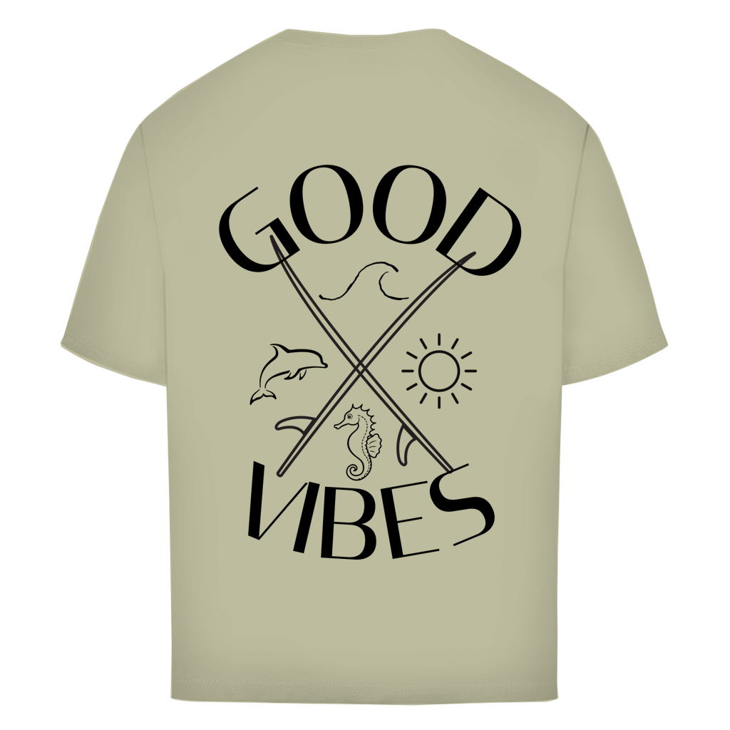 Oversize T-Shirt "GOOD VIBES"