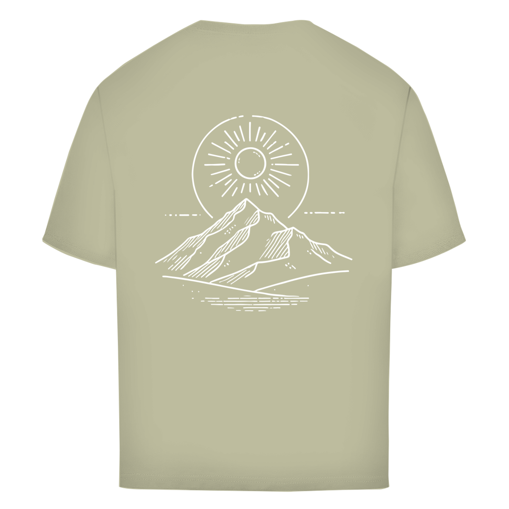 Oversize T-Shirt "MOUNTAIN.SUN"