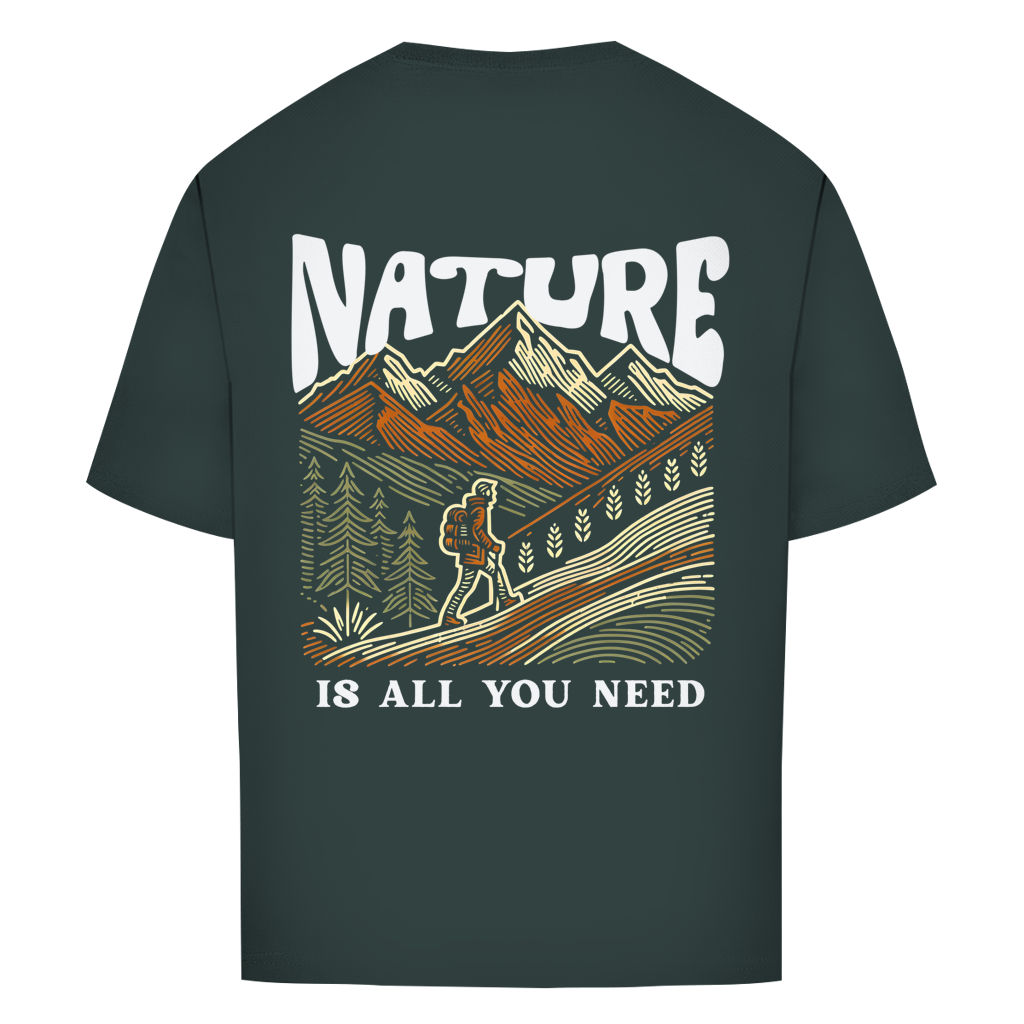 Oversize T-Shirt "NATURE"