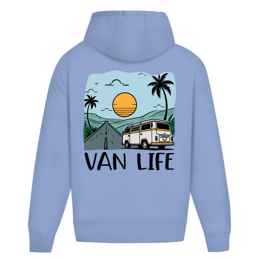 Oversize Hoodie Ohne Kordel "VAN.LIFE"