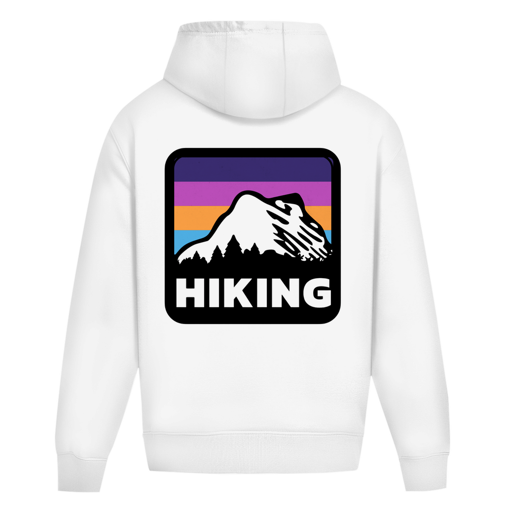 Oversize Hoodie Ohne Kordel "HIKING"