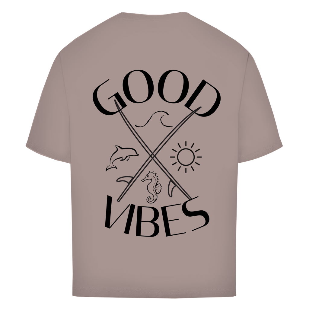 Oversize T-Shirt "GOOD VIBES"