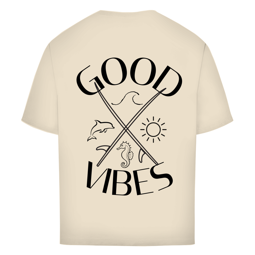 Oversize T-Shirt "GOOD VIBES"
