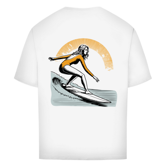 Oversize T-Shirt "SURFGIRL"