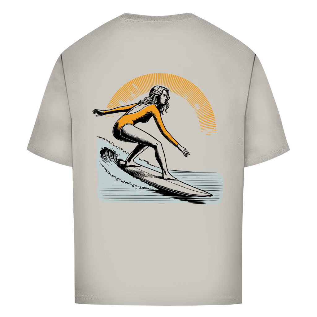 Oversize T-Shirt "SURFGIRL"