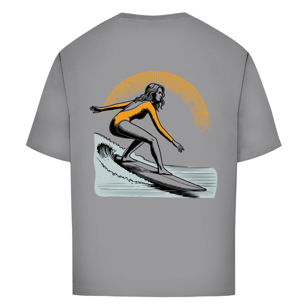 Oversize T-Shirt "SURFGIRL"