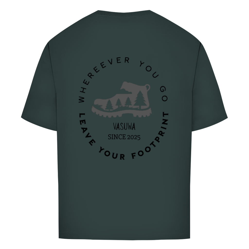 Oversize T-Shirt "FOODPRINT VASUWA"