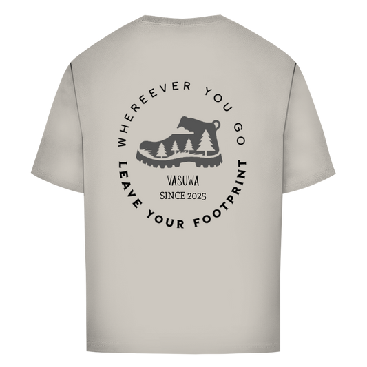 Oversize T-Shirt "FOODPRINT VASUWA"