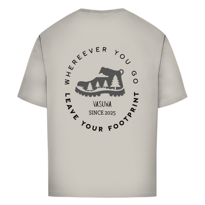 Oversize T-Shirt "FOODPRINT VASUWA"