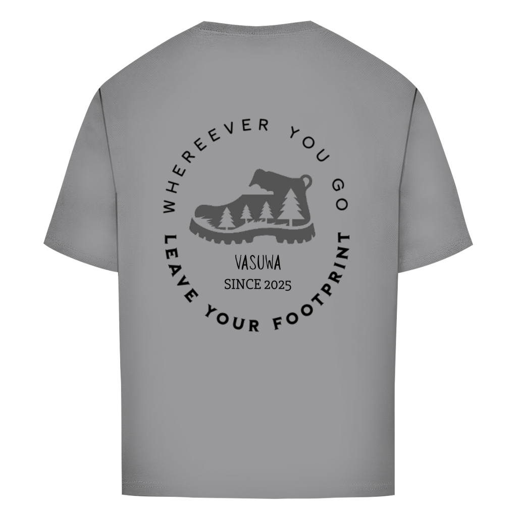Oversize T-Shirt "FOODPRINT VASUWA"