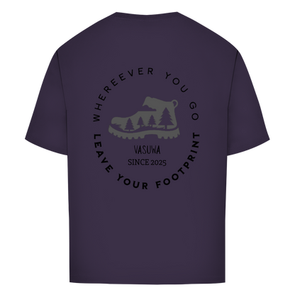 Oversize T-Shirt "FOODPRINT VASUWA"