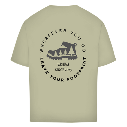 Oversize T-Shirt "FOODPRINT VASUWA"