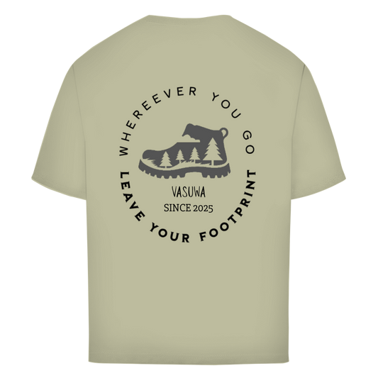 Oversize T-Shirt "FOODPRINT VASUWA"