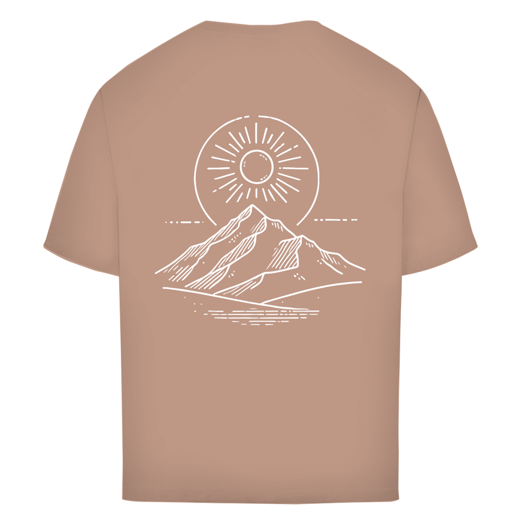 Oversize T-Shirt "MOUNTAIN.SUN"