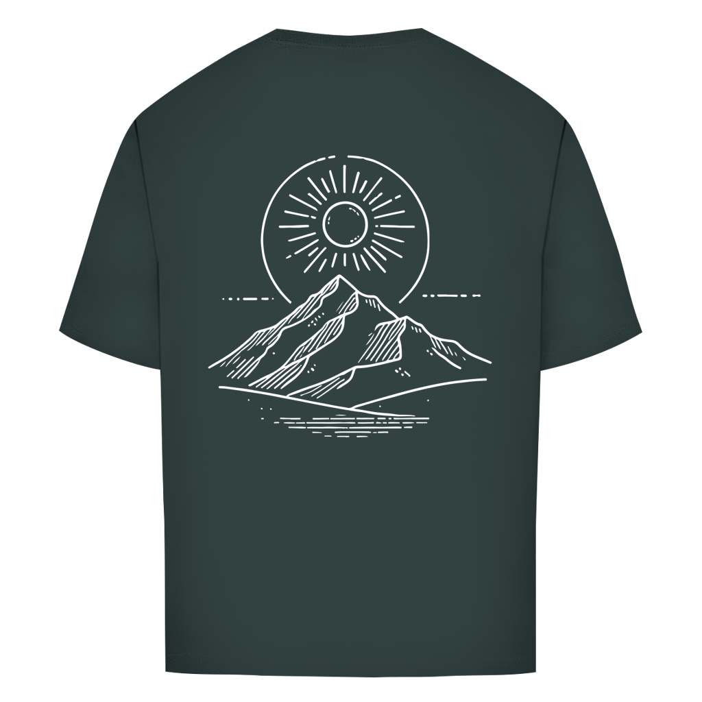 Oversize T-Shirt "MOUNTAIN.SUN"