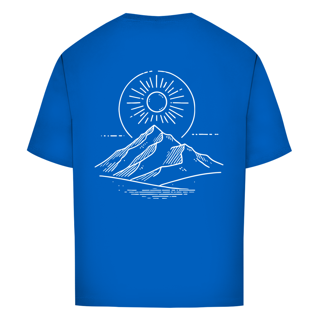 Oversize T-Shirt "MOUNTAIN.SUN"