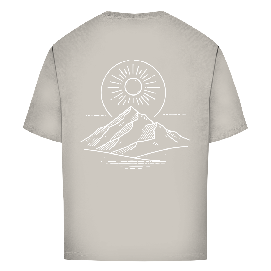 Oversize T-Shirt "MOUNTAIN.SUN"