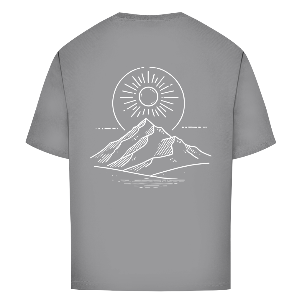 Oversize T-Shirt "MOUNTAIN.SUN"