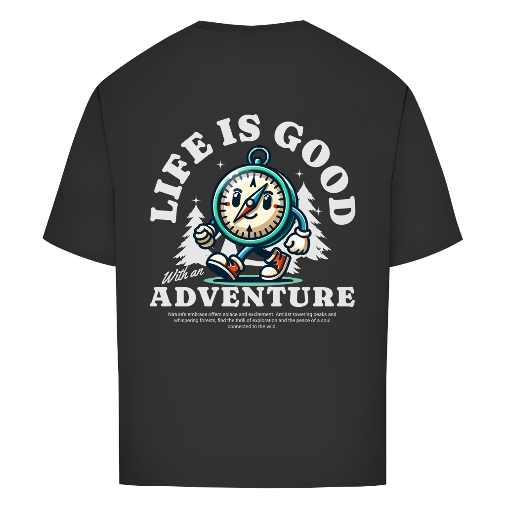 Oversize T-Shirt "GOOD LIFE"