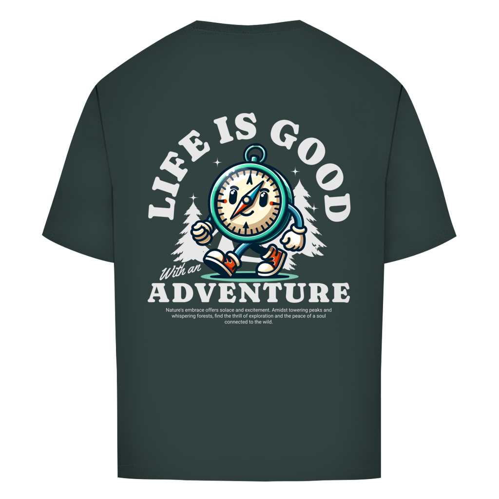 Oversize T-Shirt "GOOD LIFE"