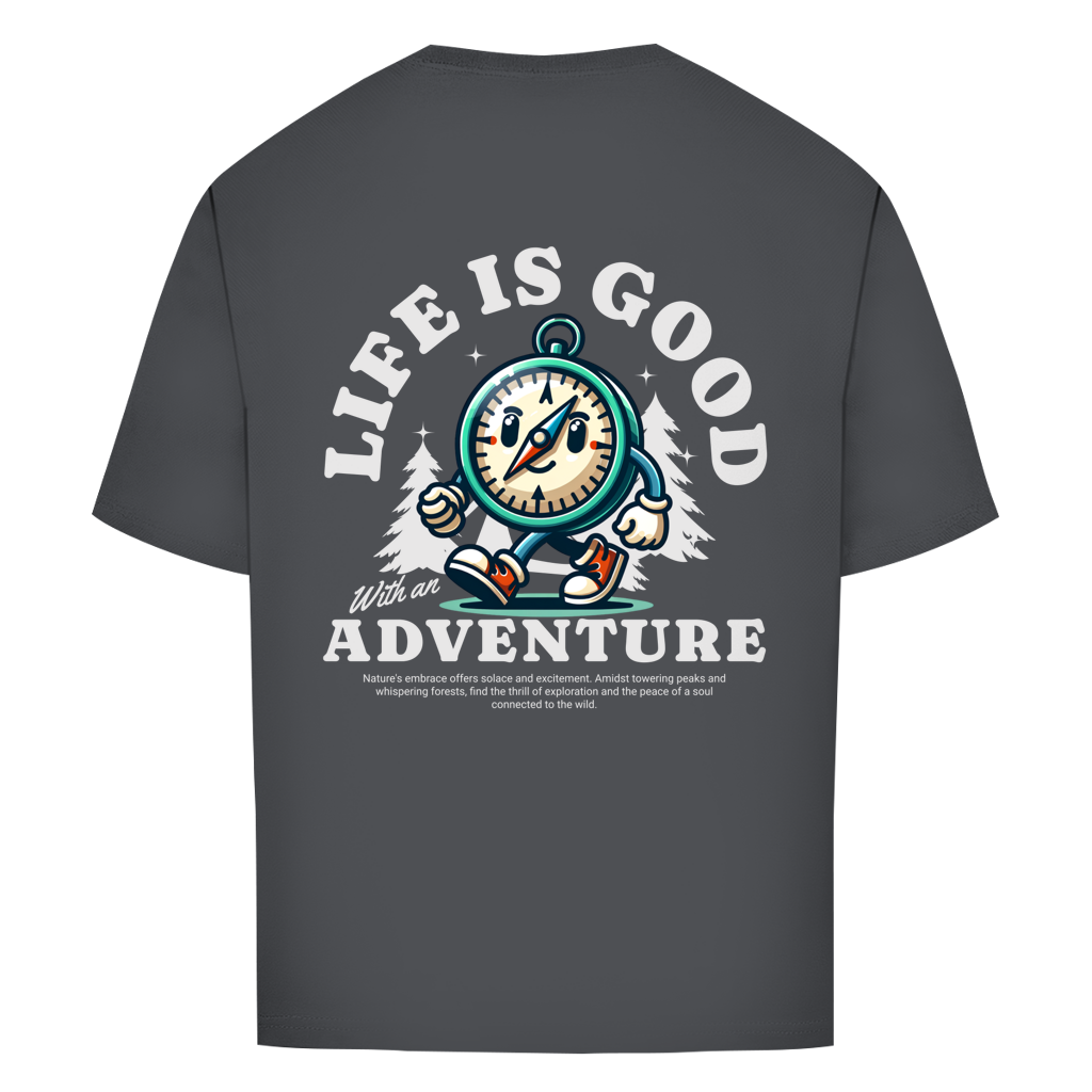 Oversize T-Shirt "GOOD LIFE"