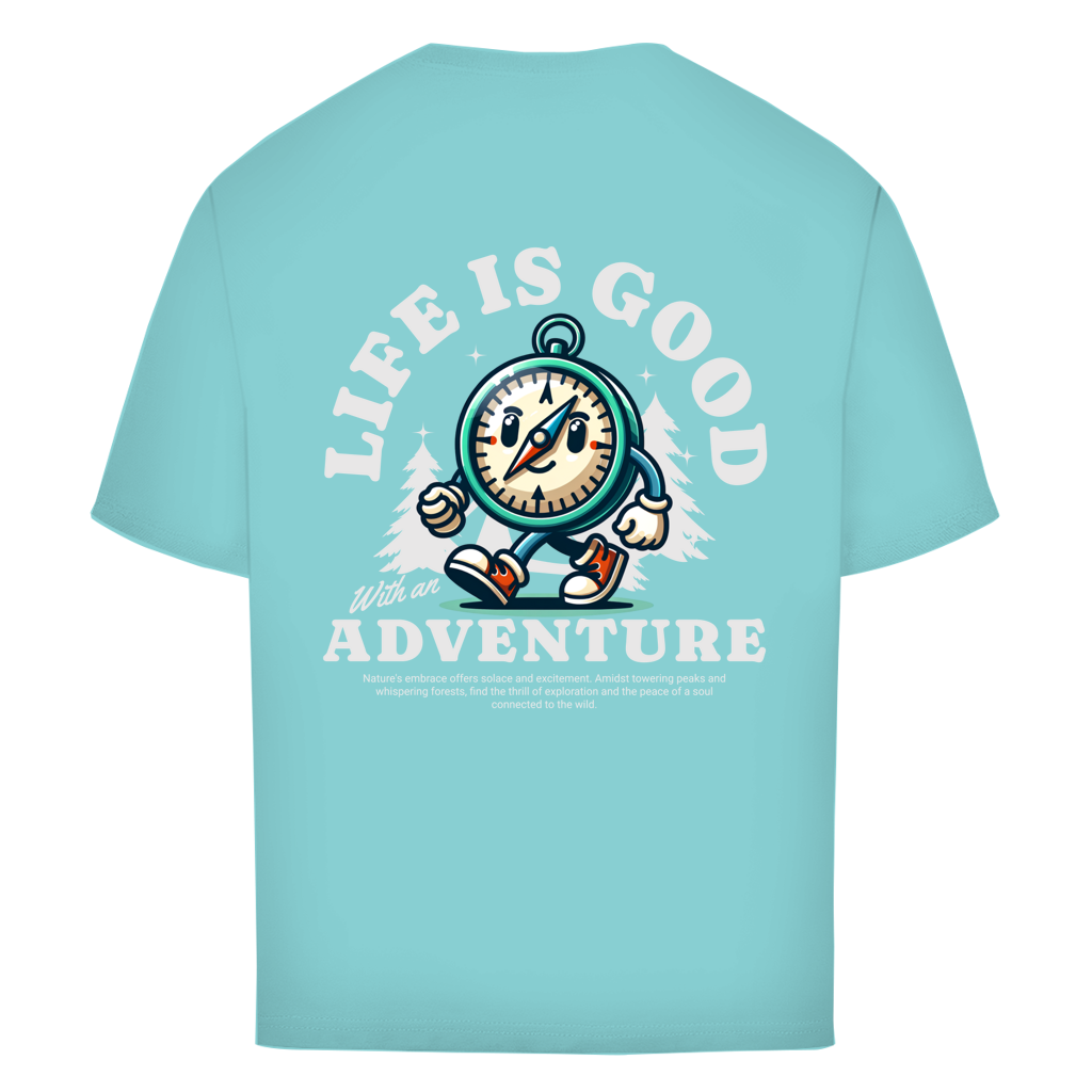 Oversize T-Shirt "GOOD LIFE"