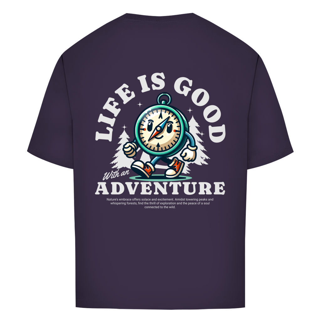 Oversize T-Shirt "GOOD LIFE"