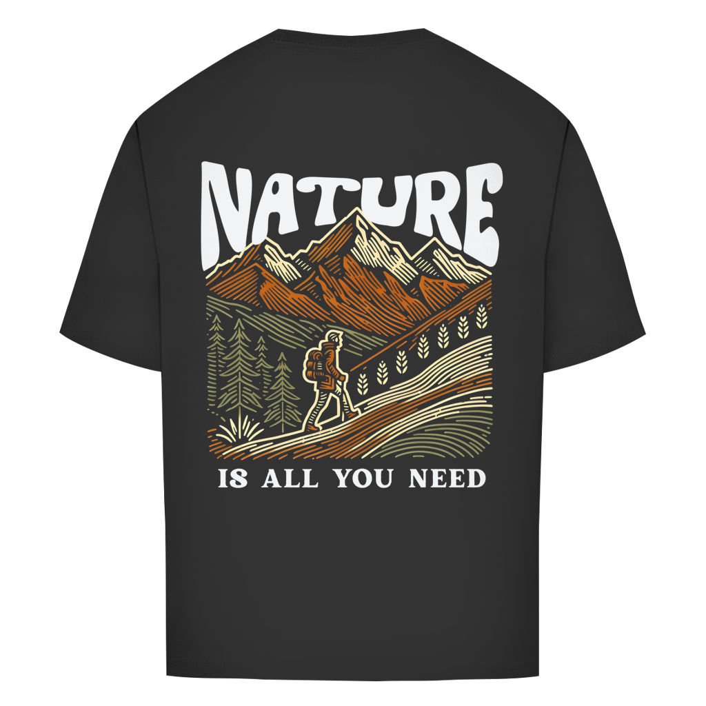 Oversize T-Shirt "NATURE"
