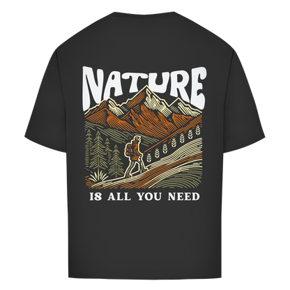 Oversize T-Shirt "NATURE"