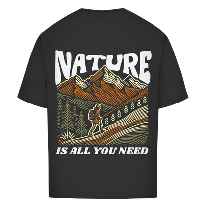 Oversize T-Shirt "NATURE"