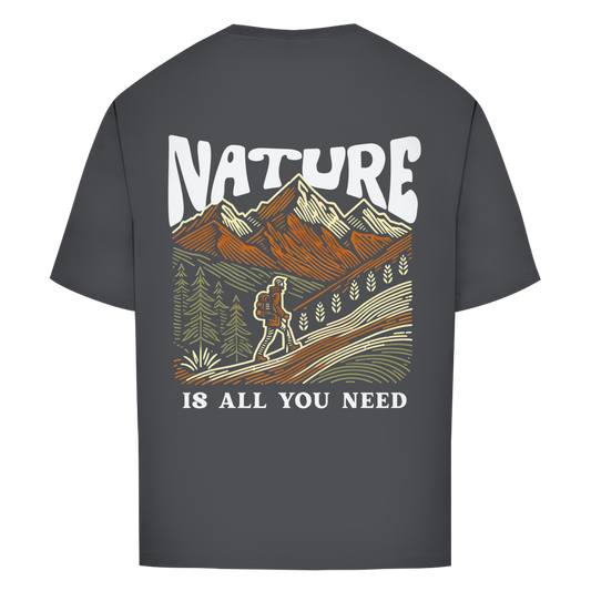 Oversize T-Shirt "NATURE"