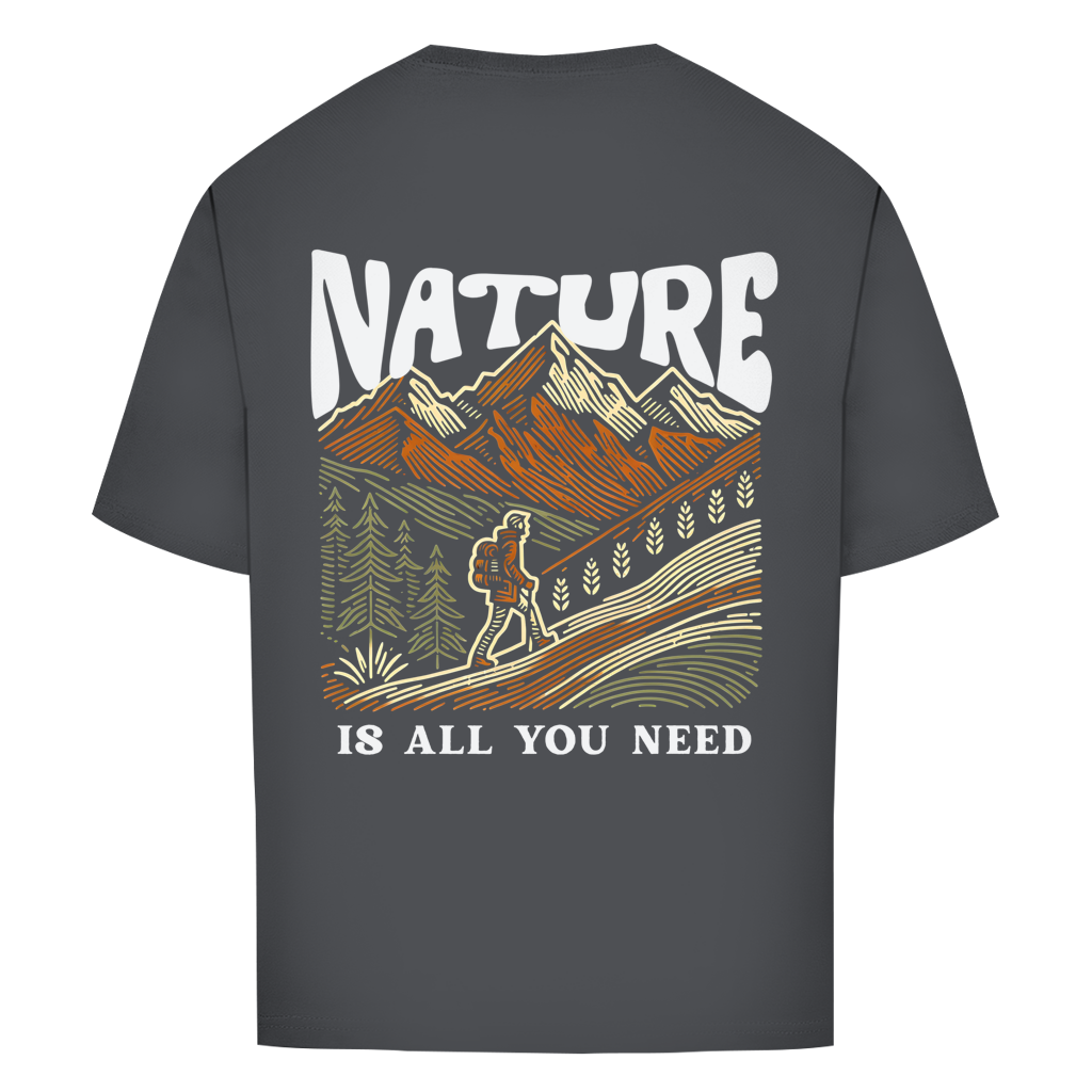 Oversize T-Shirt "NATURE"