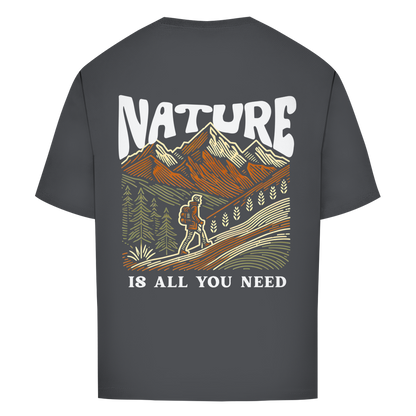 Oversize T-Shirt "NATURE"