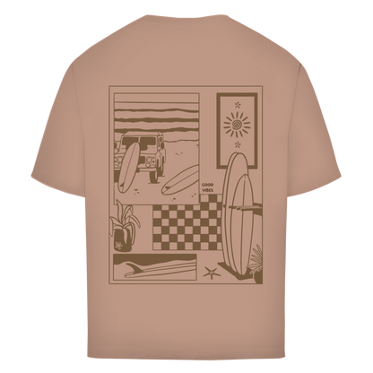 Oversize T-Shirt "TRAVEL TO SURFING"