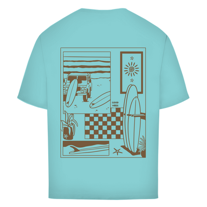 Oversize T-Shirt "TRAVEL TO SURFING"