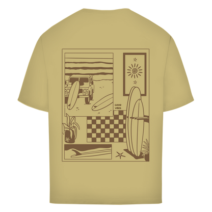 Oversize T-Shirt "TRAVEL TO SURFING"