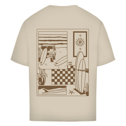 Oversize T-Shirt "TRAVEL TO SURFING"