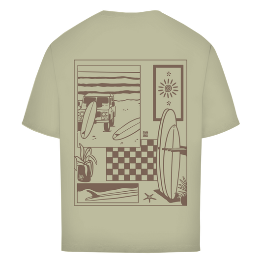Oversize T-Shirt "TRAVEL TO SURFING"