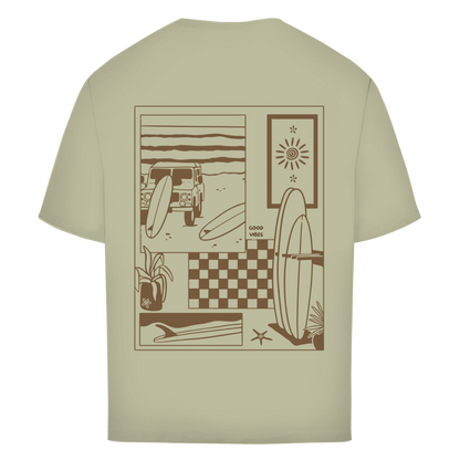 Oversize T-Shirt "TRAVEL TO SURFING"