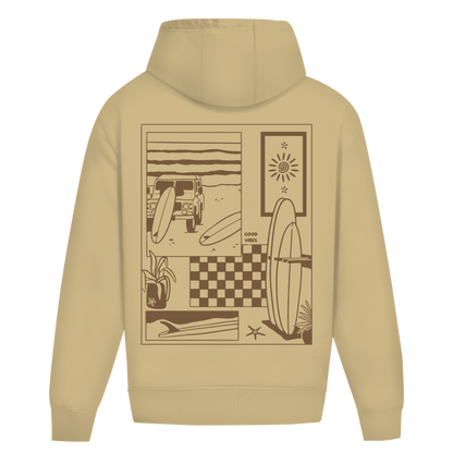 Oversize Hoodie "TRAVEL TO SURFING"