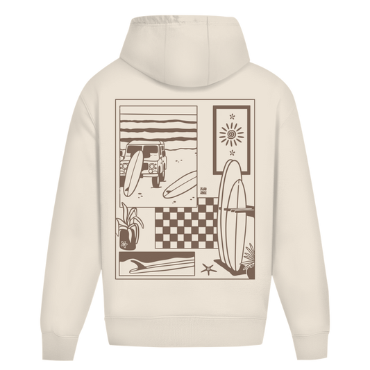 Oversize Hoodie "TRAVEL TO SURFING"