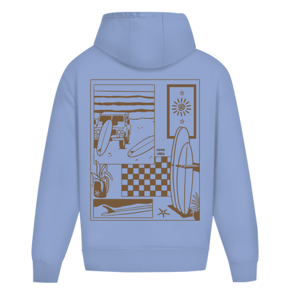 Oversize Hoodie "TRAVEL TO SURFING"