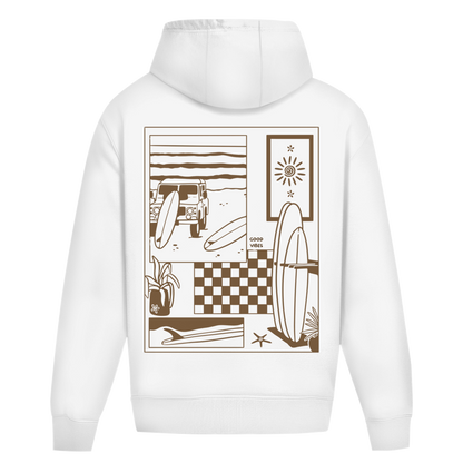 Oversize Hoodie "TRAVEL TO SURFING"