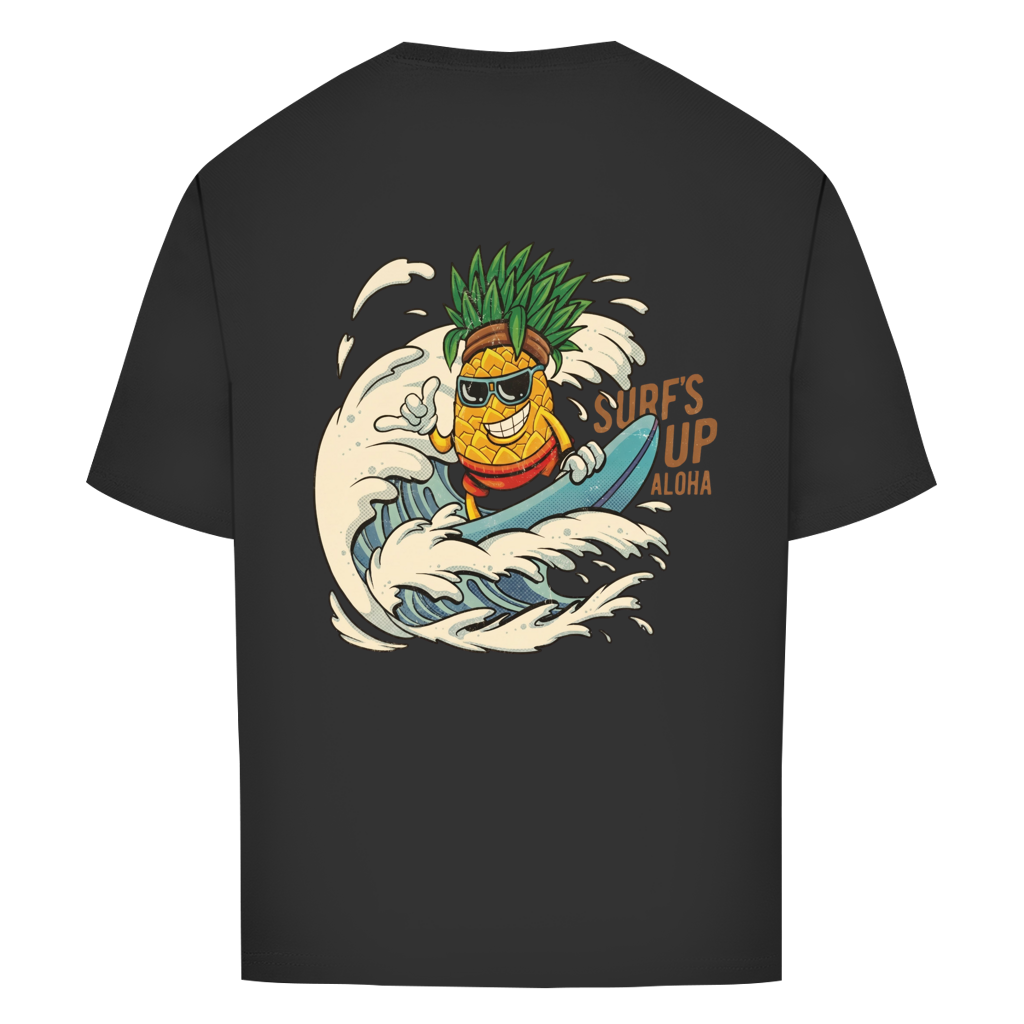 Oversize T-Shirt "ALOHA ANNANAS SURFER"