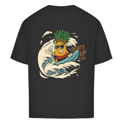 Oversize T-Shirt "ALOHA ANNANAS SURFER"