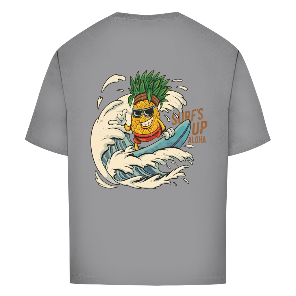 Oversize T-Shirt "ALOHA ANNANAS SURFER"