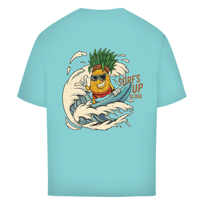 Oversize T-Shirt "ALOHA ANNANAS SURFER"