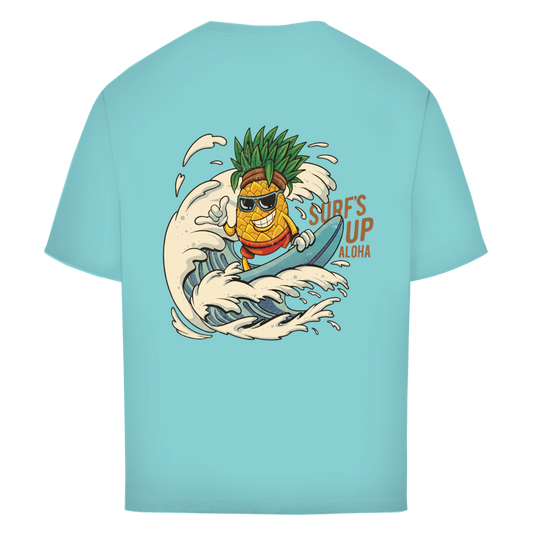 Oversize T-Shirt "ALOHA ANNANAS SURFER"