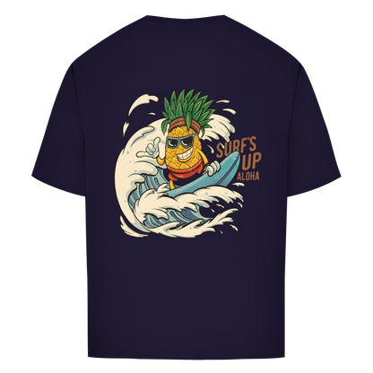 Oversize T-Shirt "ALOHA ANNANAS SURFER"